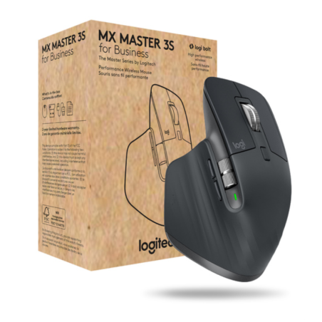 Souris Pour Business Droitier RF Sans Fil + Bluetooth Laser 8000 DPi Logitech MX Master 3S - Noir — Logitech · Smarty Paris 18e